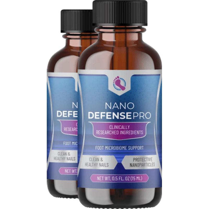 NanoDefense Pro Nail Skin Health Health — 2 Bottle / 60 Day Pack