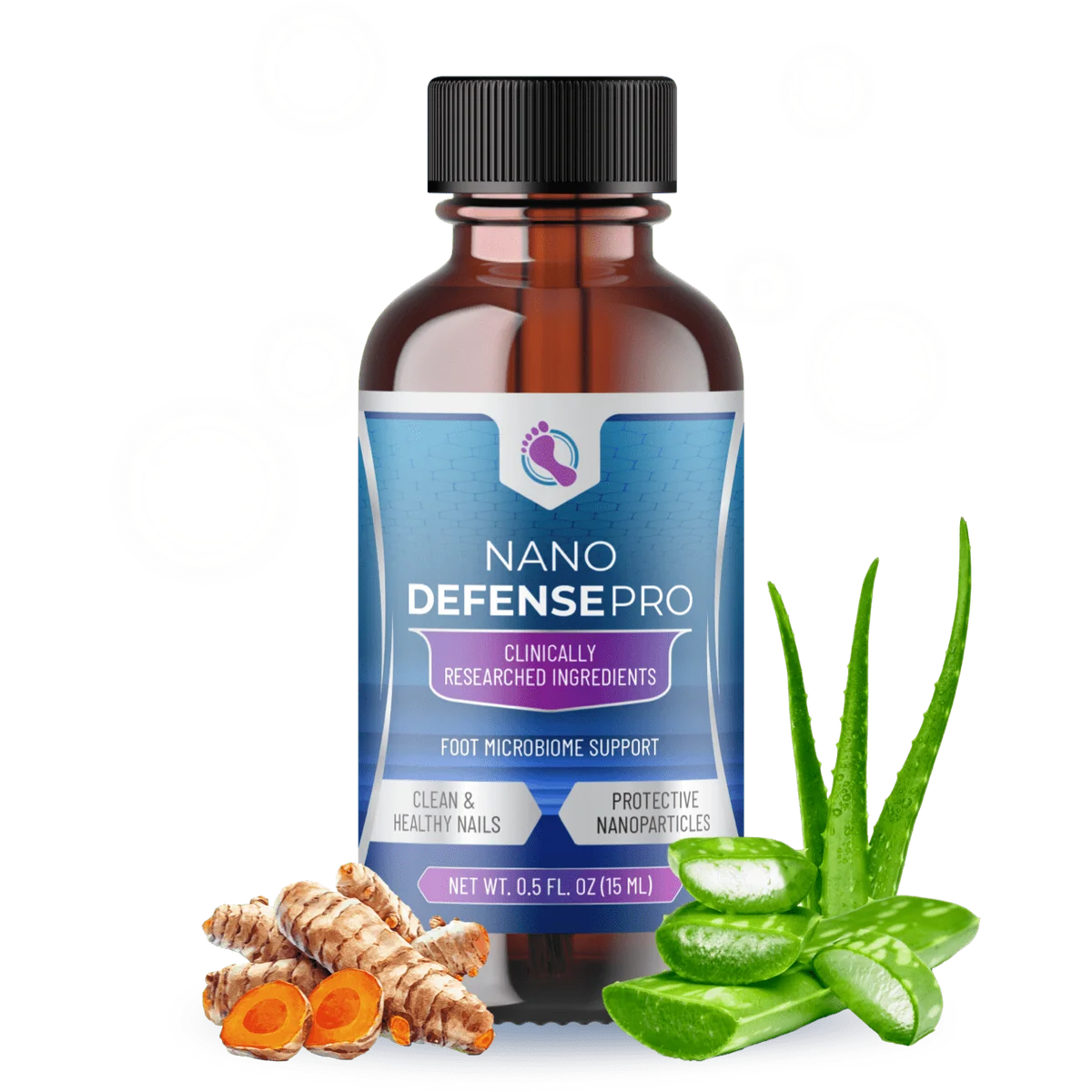 NanoDefense Pro Nail Skin Health Health — Front Label